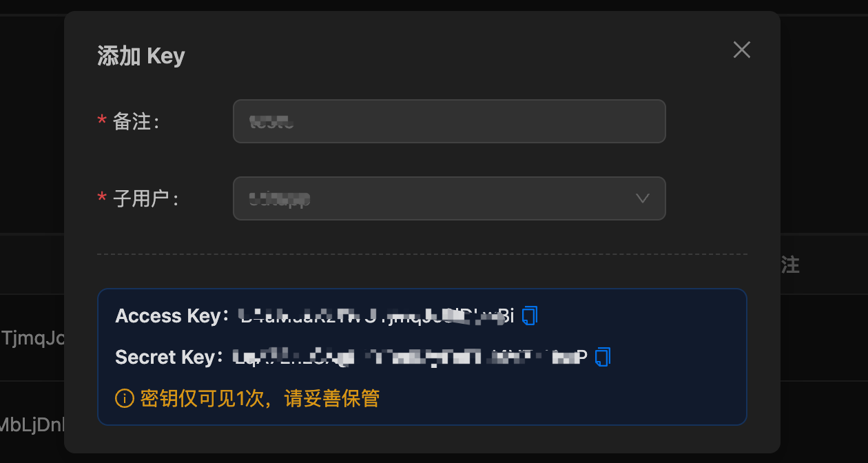 Add key 2