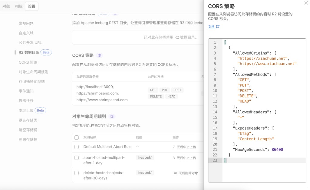 CORS JSON